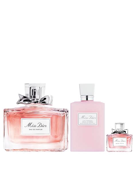 miss dior perfume set with lotion|miss dior gift sets boots.